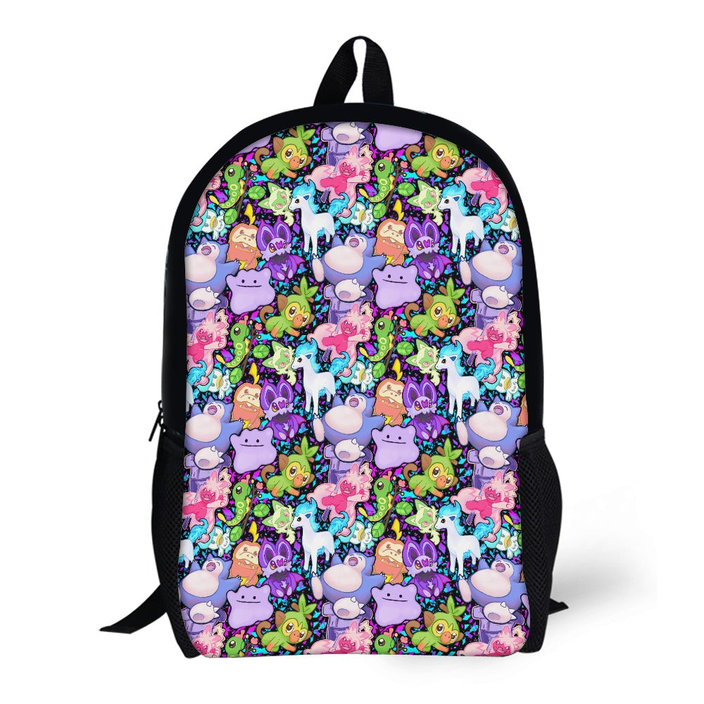 Premium Character Design Backpack - Gaming & Anime Inspired Adventure Pack 🎒⭐