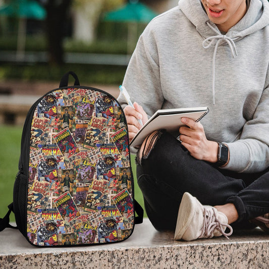 Premium Character Design Backpack - Superhero & Gaming Inspired Adventure Pack 🎒⭐