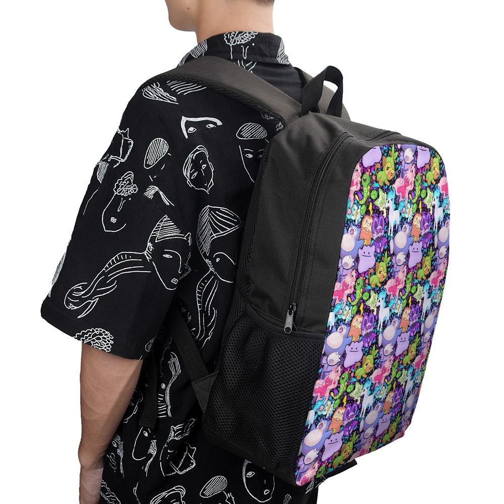Premium Character Design Backpack - Gaming & Anime Inspired Adventure Pack 🎒⭐