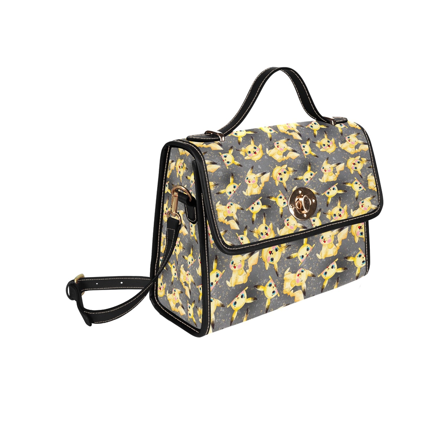 Premium Character Design Crossbody Handbag - Gaming & Anime Inspired Pattern Bag ⭐🎮