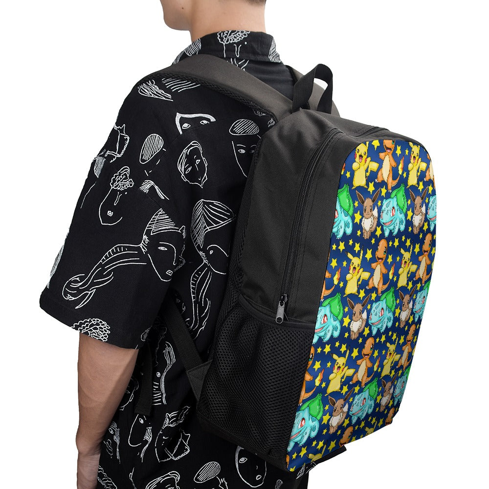 Premium Character Design Backpack - Gaming & Anime Inspired Adventure Pack 🎒⭐