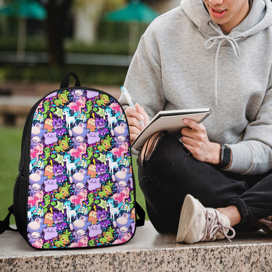 Premium Character Design Backpack - Gaming & Anime Inspired Adventure Pack 🎒⭐