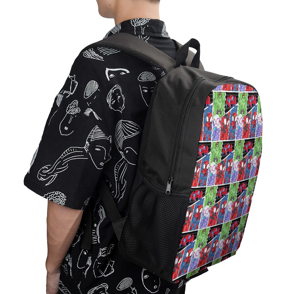 Premium Character Design Backpack - Superhero & Gaming Inspired Adventure Pack 🎒⭐