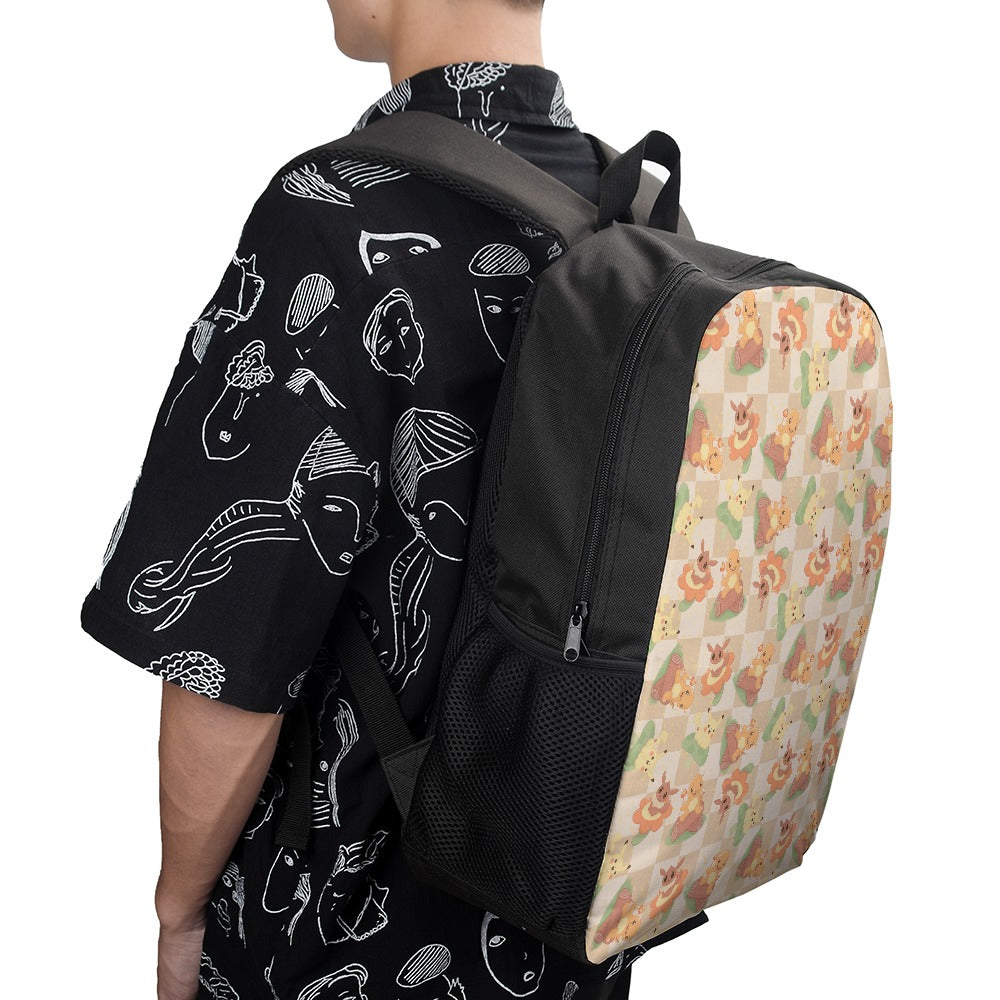 Premium Character Design Backpack - Gaming & Anime Inspired Adventure Pack 🎒⭐