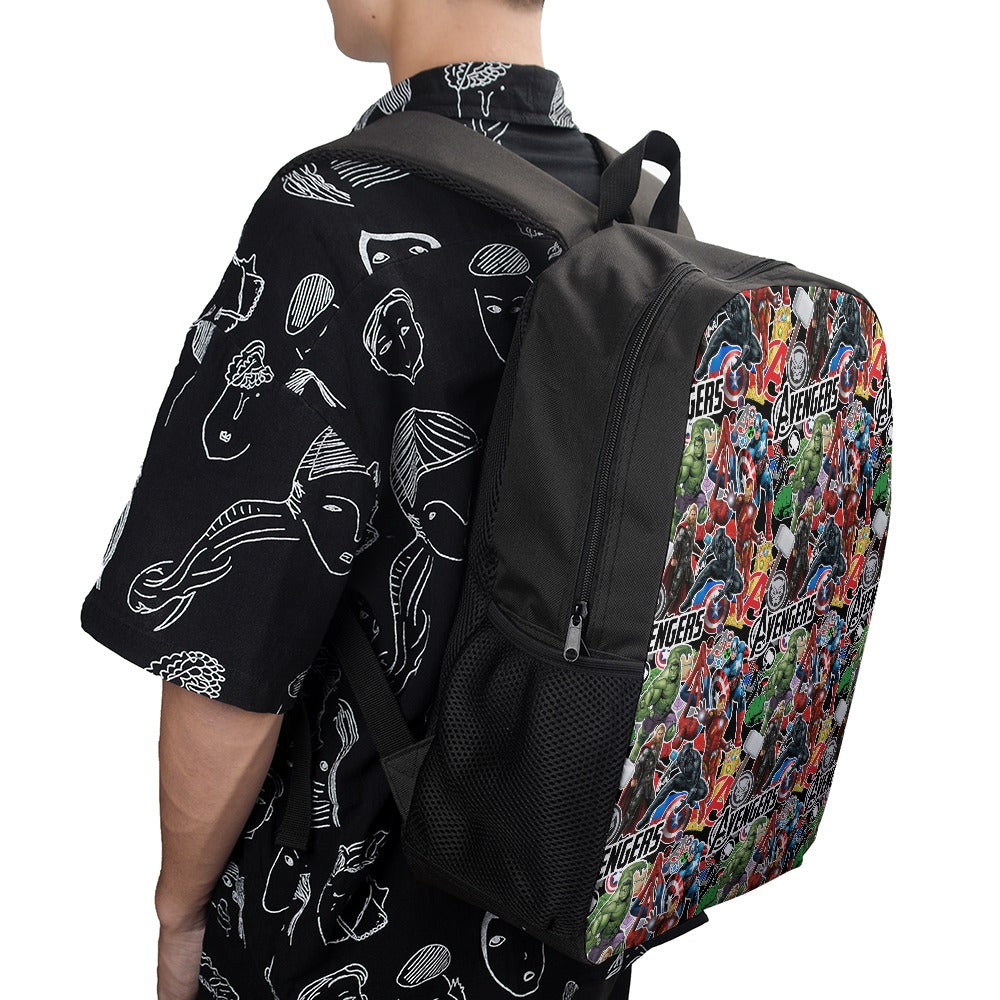 Premium Character Design Backpack - Superhero & Gaming Inspired Adventure Pack 🎒⭐