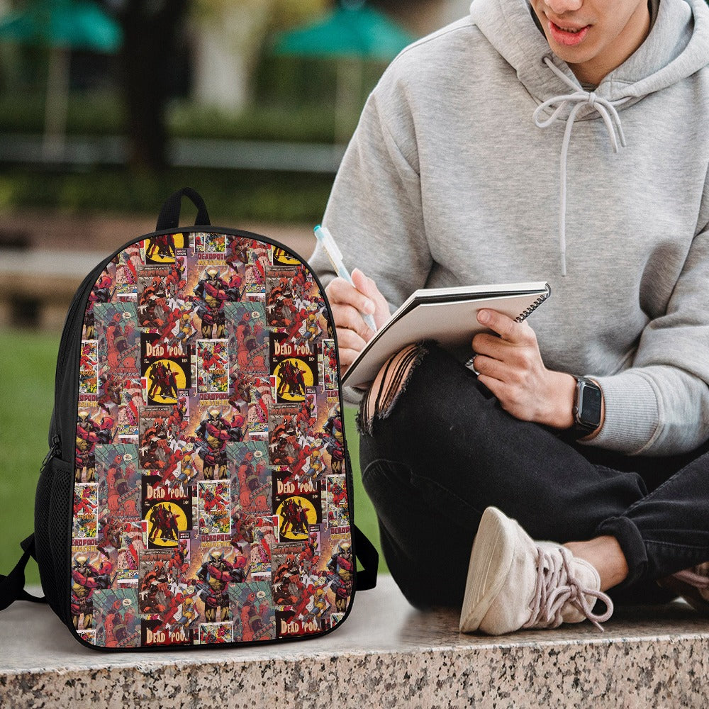Premium Character Design Backpack - Superhero & Gaming Inspired Adventure Pack 🎒⭐