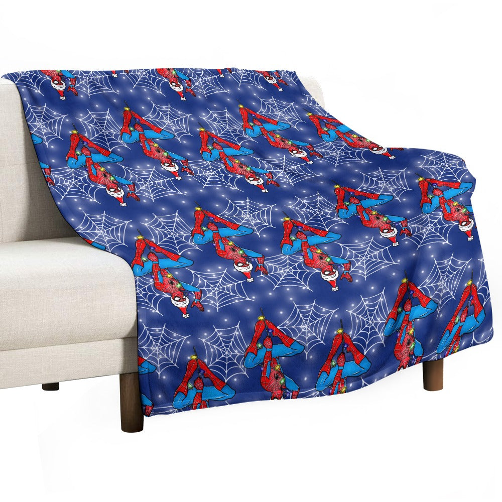 Premium Character Design Flannel Blanket - Superhero & Gaming Inspired Comfort Throw 🛋️⭐